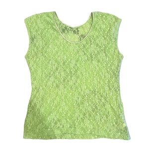 Y2k Lace mesh fairy top
